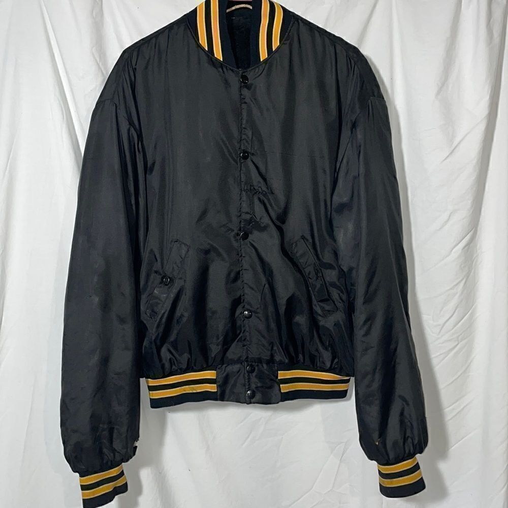 Vintage sports jacket with "roadway Express Toledo, Ohio "